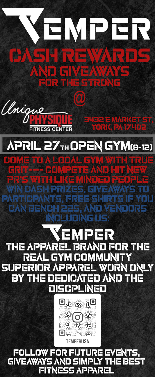 Cash Giveaways at Unique Physique Fitness Center York Pennsylvania